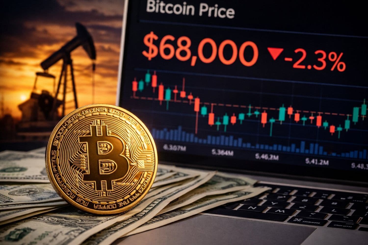 desktop-bitcoin-fails-to-hold-70k-as-oil-prices-surge-above-80-and-weak-jobs-data-fuels-rate-cut-speculation