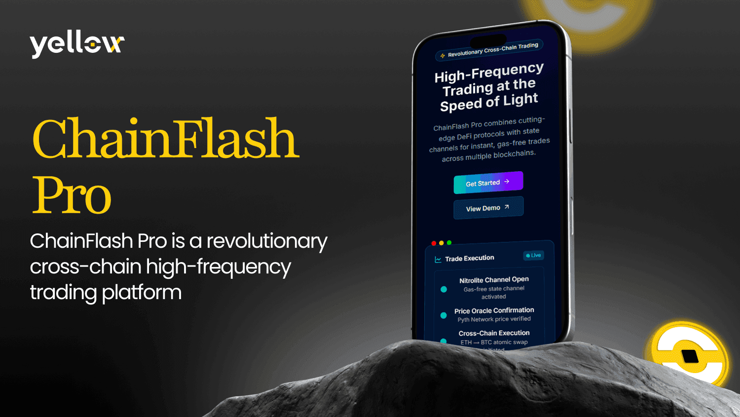 Yellow SDK Powers ChainFlash Pro Platform to Enable Gas-Free High-Frequency Trading
