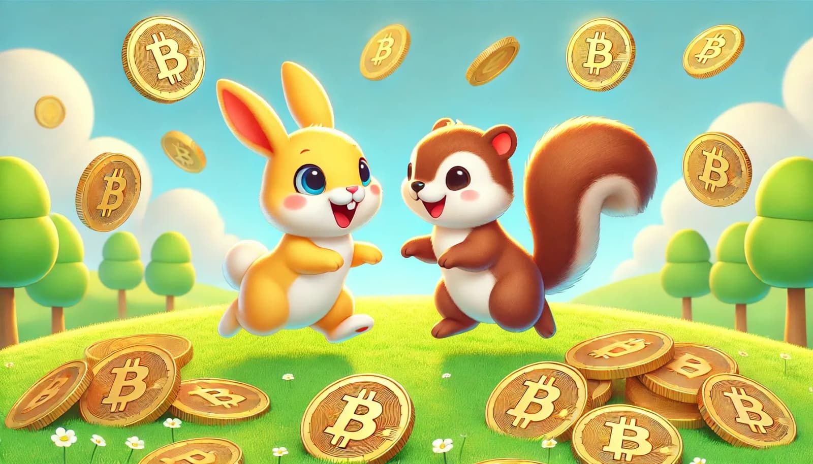 RabBitcoin and PNUT Spike 300% in 24 hours, Enter Green Zone Over Listing News