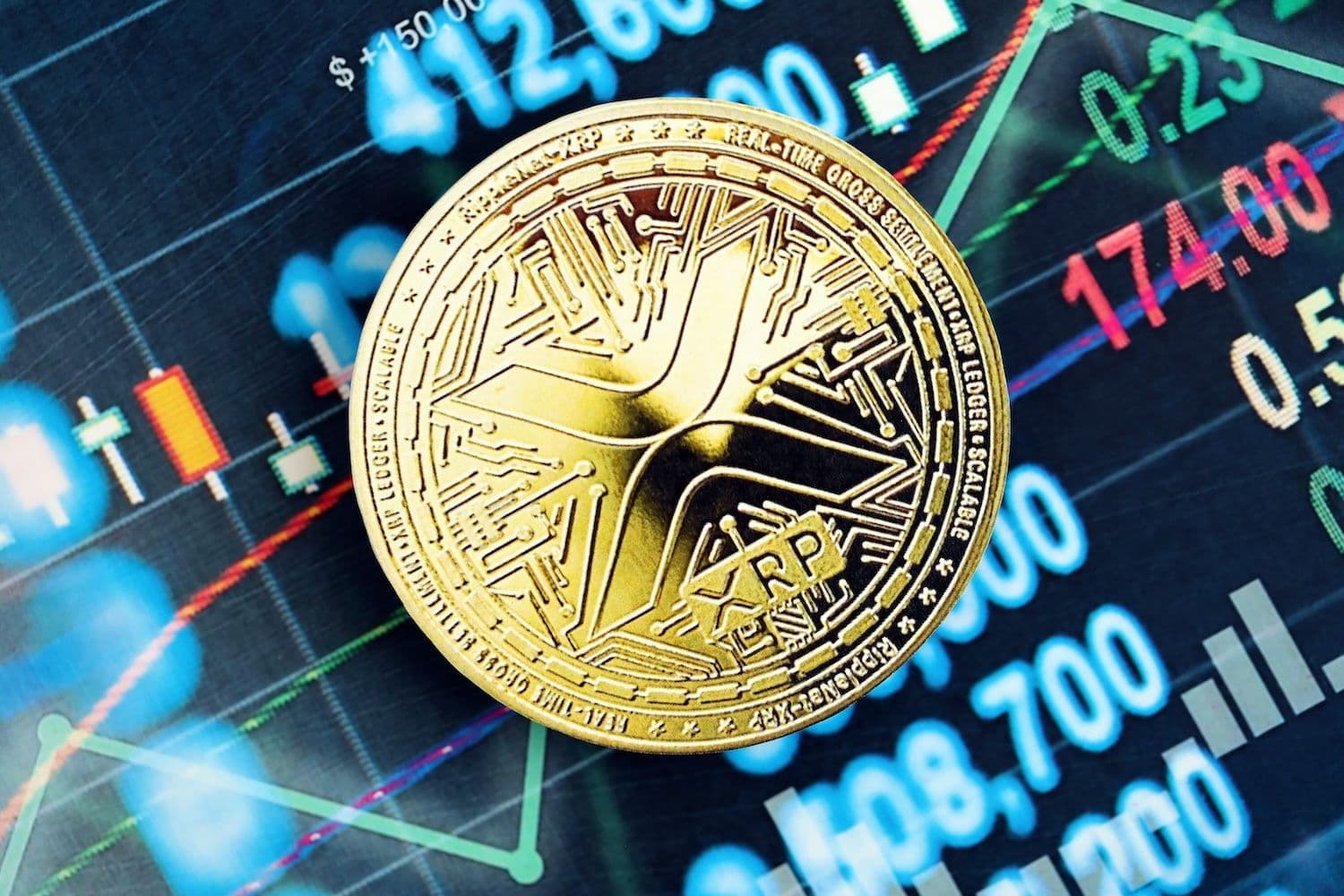 Heavy XRP long positioning meets rising RLUSD supply near the $1 price level (Image: Shutterstock)