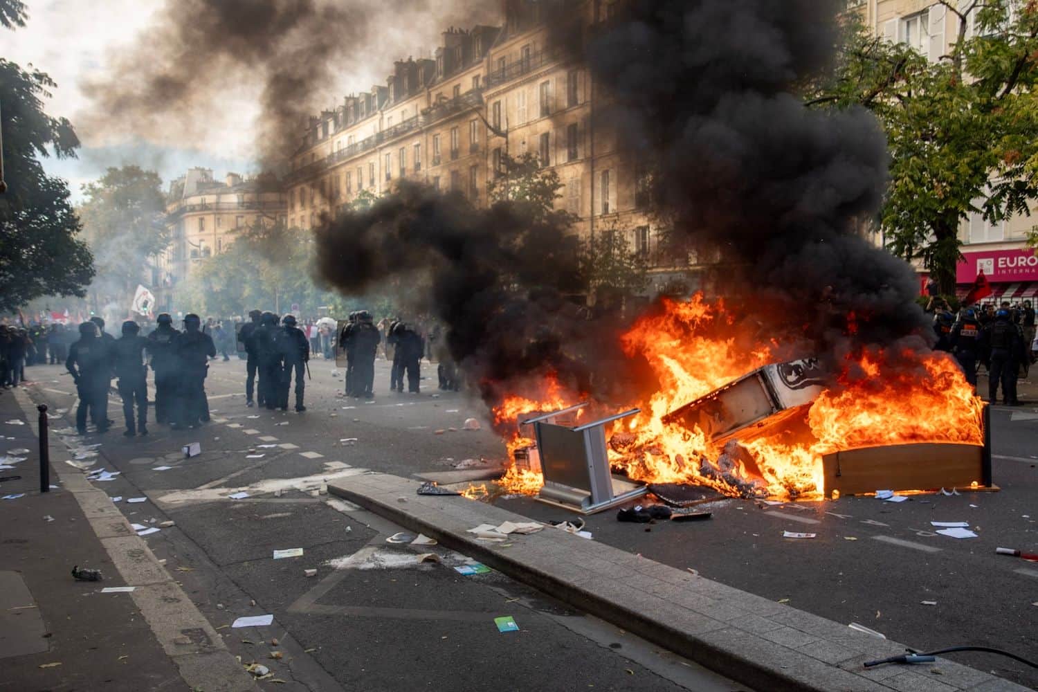 France Riots Rattle Markets, But Bitcoin Barely Flinches At $83,000